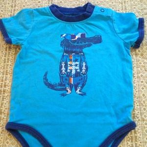 Alligator onesie